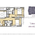 Collezio Sathorn Pipat 2 bed 2 bth 63 sq.m for rent