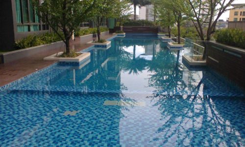 Ideo blucove sukhumvit 10 floor 1 bed pool view to rent