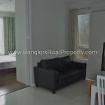 The Bloom Sukhumvit 71 mid floor 1 bed to rent near BTS phra Khanong Couch