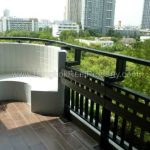 The Next 3 Garden Suite Sukhumvit 52 2 bed 2 bath top floor 104 sq.m for sale 7.9 million Balcony