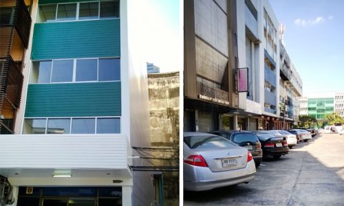 commercial townhouse for sale on Phetchaburi road 4 floors 480 sq.m