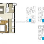 Zenith Place Sukhumvit 42 1 bed 34 sq.m 8 floor to rent near BTS Ekkamai (1)