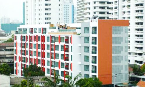 Click Condo Sukhumvit 65 top floor 2 bed 1 bath 52 sq.m for sale near Ekkhamai Featured