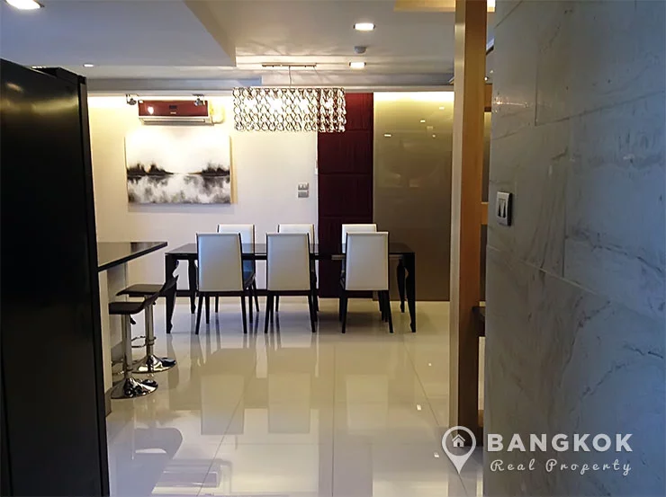 Pearl Garden Soi Pipat 3 bed 3 bath to rent Dinning