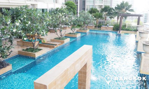 Le Luk Condo Spacious High floor 1 bed to rent at BTS
