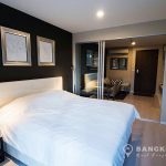 Rhythm-Sathorn-mid-floor-modern-1-bed-near-surasak-BTS-Bedroom