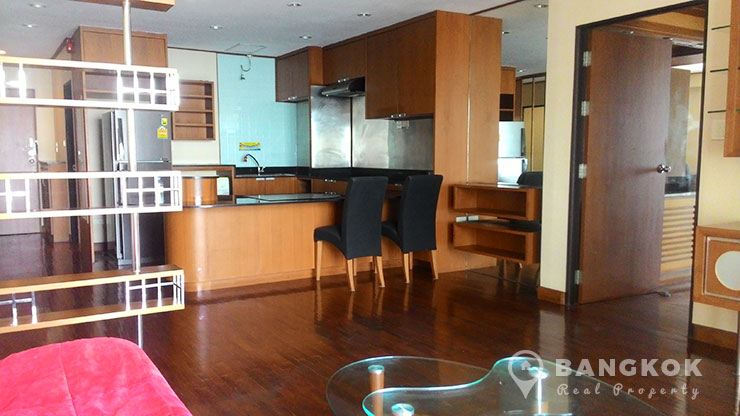 Sampoon Gardens Very Large 1 bed 2 bath 85 sq.m near Surasak BTS