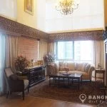 The Rajdamri Stunning Thai Colonial 3 Bed Duplex Penthouse to rent