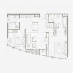 Saladaeng Residences - Ultra Modern 2 Bed 2 Bath 89 sq.m for sale