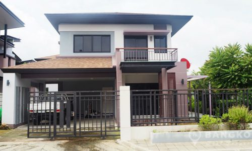 Aqua Divina Sammakorn Detached Modern 3 Bed 3 Bath with Garden to rent