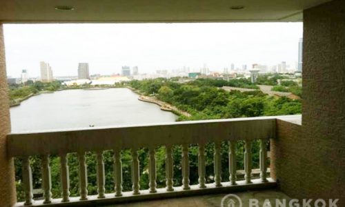 Very Spacious 3 Bed 4 Bath Asoke Apartment overlooking Lake sukhumvit 16 to rent
