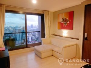 Rhythm Sukhumvit 44/1 | Elegant High Floor 2 Bed 1 Bath at BTS photo