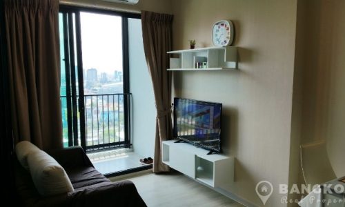 Condolette Midst Rama 9 Brand New High Floor 1 Bed near MRT to rent