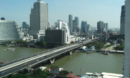 Baan Sathorn Chaopraya Architect Designed 1 Bed overlooking Chaophraya River to rent