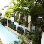 Contemporary 4 Bed 5 Bath Thonglor House in Compound to rent