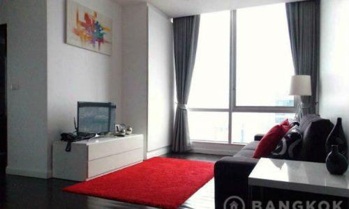 Sky Villas Sathorn High Floor Modern 2 Bed 2 Bath near Chong Nonsi BTS to Rent