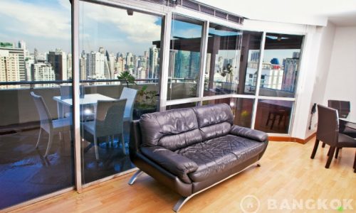 Sukhumvit Suite Spacious 1 Bed Penthouse with Private Terrace for sale