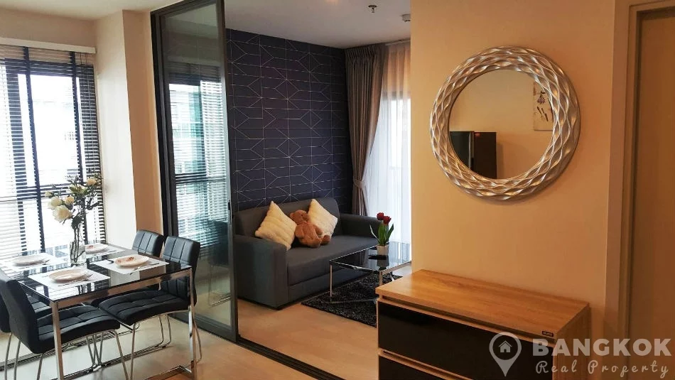 Life Sukhumvit 48 Brand New Spacious Corner 1 Bed 1 Bath for Rent