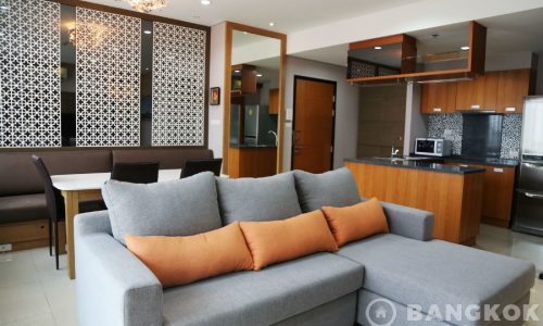 Villa Sathorn Spacious Modern 2 Bed 2 Bath near BTS to Rent