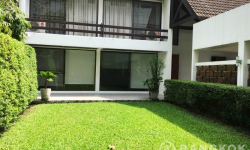 Renovated Detached 5 Bed 4 Bath Sathorn House with Garden to Rent