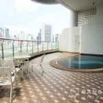 Le Raffine Sukhumvit 24 Spacious Duplex 3 +1 Bed 4 Bath with Private Pool to Rent