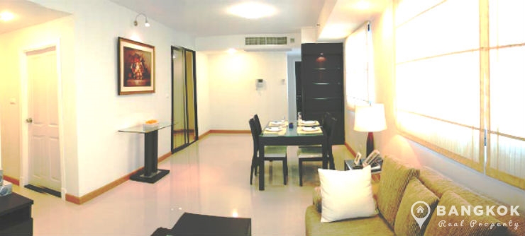 Supalai Premier Place Asoke spacious Corner 2 Bed 2 Bath condo to rent