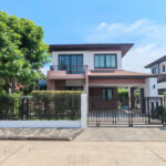 RENT หมู่บ้านอควา ดีวีนา Aqua Divina Ramkhamhaeng Modern detached 3 bed 3 bath house garden