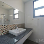 RENT หมู่บ้านอควา ดีวีนา Aqua Divina Ramkhamhaeng Modern detached 3 bed 3 bath house garden