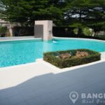 RENT หมู่บ้านอควา ดีวีนา Aqua Divina Ramkhamhaeng Modern detached 3 bed 3 bath house garden