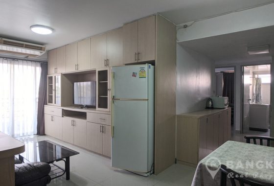 RENT Sammakorn Condominium Spacious Garden View 2 Bed 1 Bath in Ramkhamhaeng