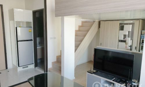 RENT Chewathai Residence Asoke Duplex Loft Style 1 Bed near Phra Ram 9 MRT