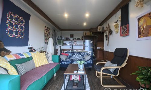 RENT Sammakorn Condominium Spacious Corner 2 Bed 1 Bath condo in Ramkhamhaeng