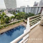 RENT City Living Ratchada condo Bright Pool View Studio near Huay Khwang MRT