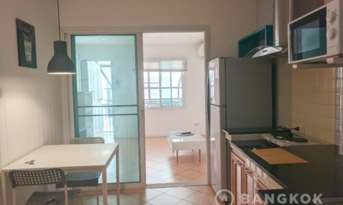 RENT Sammakorn Village หมู่บ้านสัมมากร รามคําแหง Modern 1 Bed 1 Bath Apartment