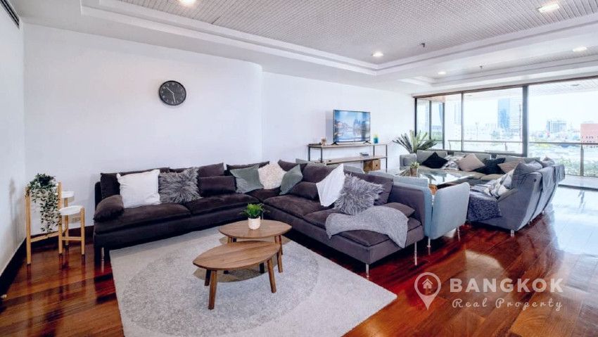 RENT Polo Park Condominium ให้เช่าคอนโดติดถนนวิทยุ stunning 3 bed 3 bath terrace near Lumphini Park (1)