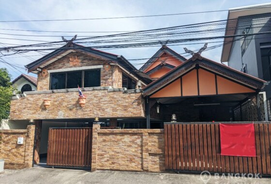 RENT Sammakorn Village Ramkhamhaeng หมู่บ้านสัมมากร รามคําแหง Detached house 3 bed 3 bath 2 reception (1)