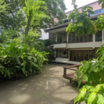 RENT ให้เช่าบ้านสาทร Unique Thai Resort Style House in Sathorn 4 Bed near MRT