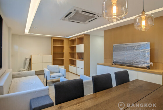 RENT ให้เช่าทาวน์เฮาส์ 3 ห้องนอน ใน ทองหล่อ Thonglor modern 3 Bed 3 Bath Townhouse walk to BTS