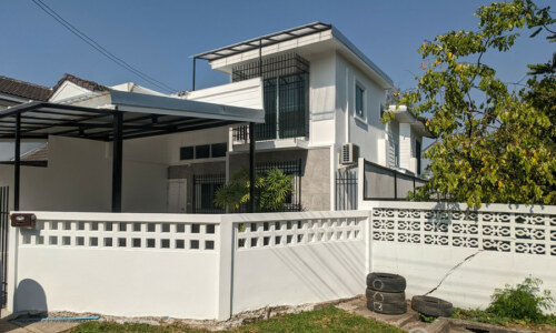 RENT ให้เช่าบ้านรามคำแหง Newly Renovated Detached 3 bed house in Sammakorn Village Ramkhamhaeng