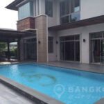 SALE ขายบ้านเดี่ยวพร้อมสระว่ายน้ำส่วนตัว ใกล้สวนหลวง ร.9 Srinakarin-Suanluang Detached 4 bed house private pool
