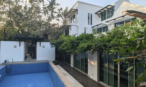 SALE ขายบ้านเดี่ยวใกล้สวนหลวง ร.9 Detached house 4 bed house with private pool in Prawet