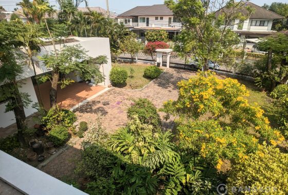 RENT บ้านเดี่ยวหลังใหญ่ให้เช่ารามคำแหง 39 Exclusive Village Elegant Detached 4 bed 4 bath house