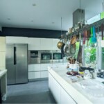 SALE ขายบ้านเดี่ยวพร้อมสระว่ายน้ำ ใกล้สวนหลวง ร.9 Unique Detached 5 Bed house Private Pool near Rama 9 Park