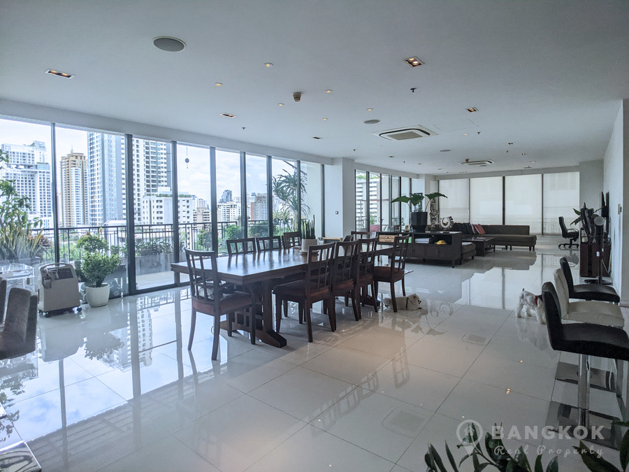 Phrom Phong | Stunning Spacious High Floor 4 Bed Condominium photo