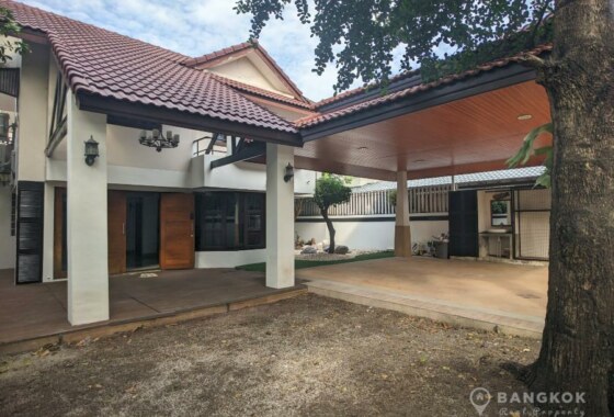 RENT เช่าบ้านเดี่ยว 3+1 ห้องนอน รามคำแหง 112 Modern Detached 3+1 Bed house in Ramkhamhaeng