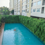 RENT Condo Lumpini Ville La Salle - Bearing 1 Bed 1 study 2 bath next to Bangkok Patana School