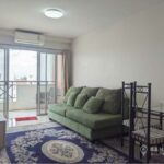 RENT สัมมากร คอนโดมิเนียม Sammakorn Condominium 2 bed 1 bath condo High Floor Pool view