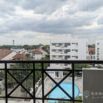 RENT สัมมากร คอนโดมิเนียม Sammakorn Condominium 2 bed 1 bath condo High Floor Pool view