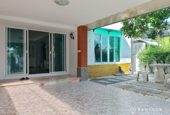 RENT ให้เช่าบ้านเดี่ยว 3 ห้องนอนในรามคำแหง Detached 3 bed 2 bath house with Patio Garden