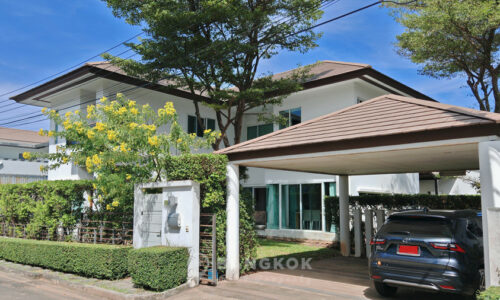 SALE Nirvana Icon เนอวานา ไอคอน วงแหวน-พระราม 9 Detached 3 bed 4 bath house Krungthep Kreetha